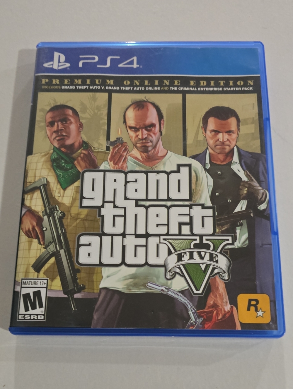 PlayStation 4 Grand Theft Auto V (Blue) -